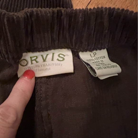 Orvis brown corduroys, hardly worn! - Picture 3 of 5